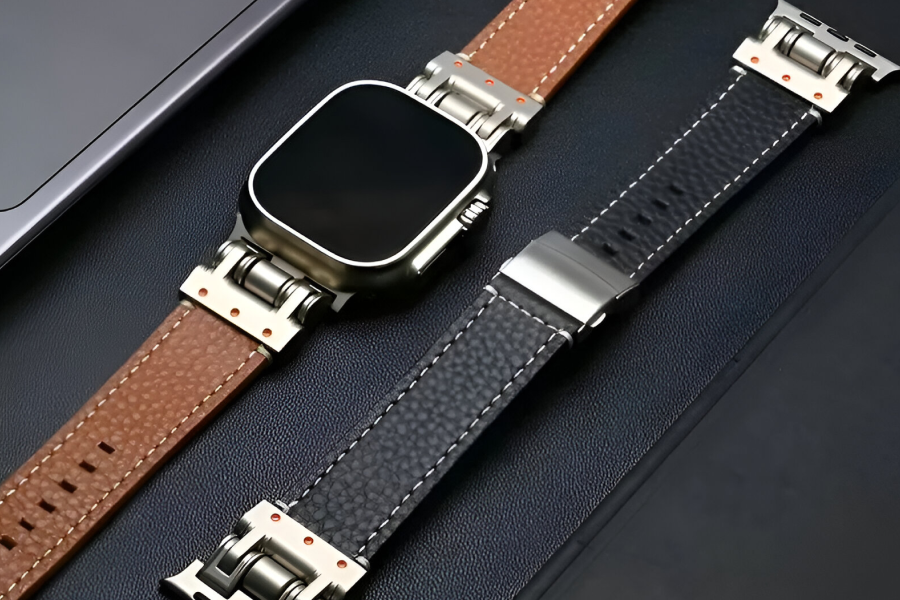 Apple Watch leather band for men and women
