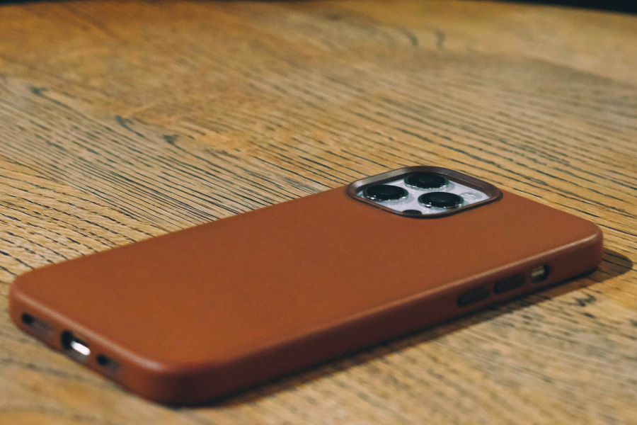 Magnetic Snap-on Leather Case for iPhone