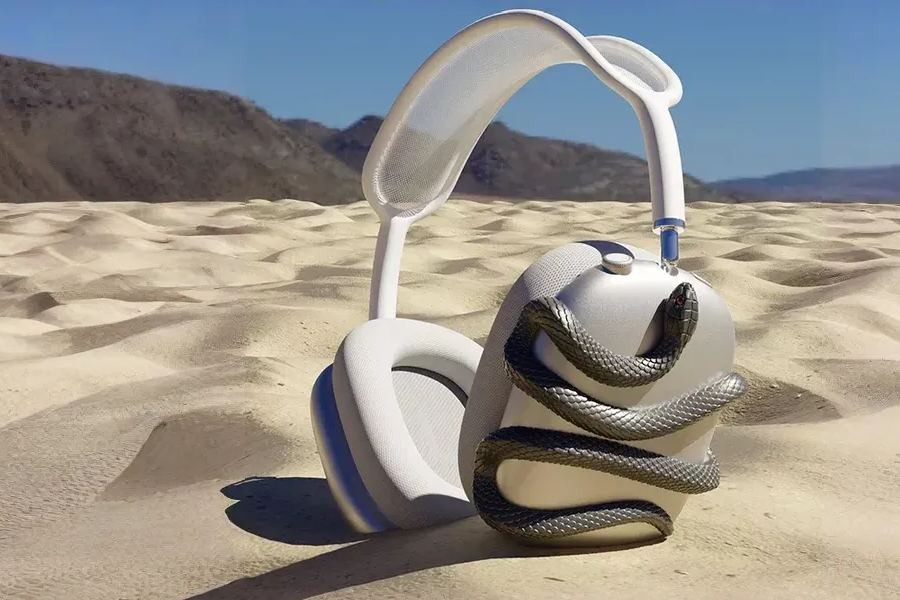 Protective Case for Apple Headphones